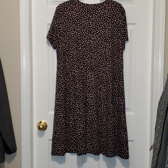 🆕️ NWT Warehouse One Faux Wrap Dress Size 2X - Picture 6 of 6